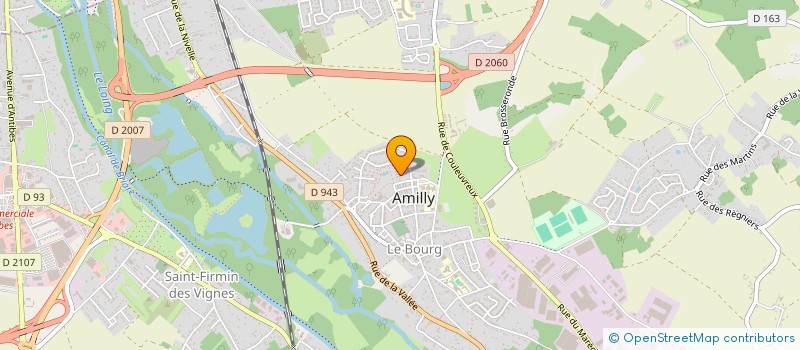 localisation de l'entreprise SPORT PLUS à AMILLY