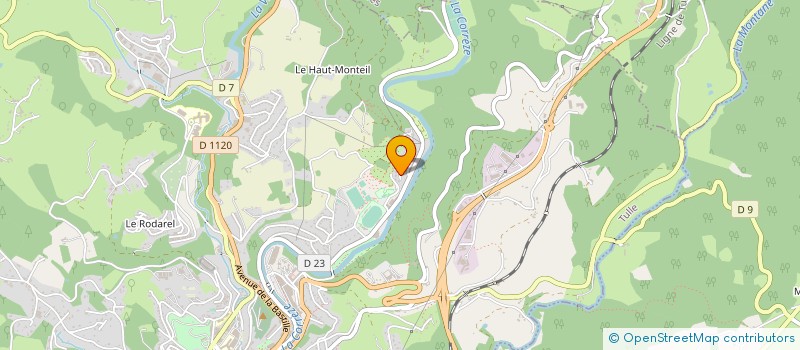 localisation de l'entreprise SPORT PLUS CORREZE LIMOUSIN  TULLE