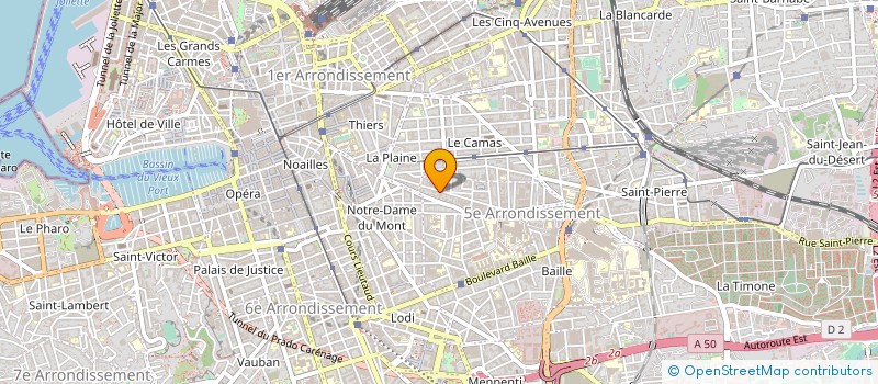localisation de l'entreprise SPORT POPULAIRE à MARSEILLE