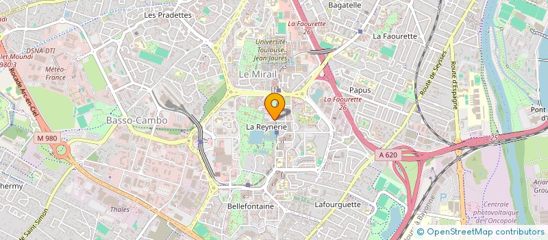 localisation de l'entreprise SPORT POUR S'ELEVER  TOULOUSE