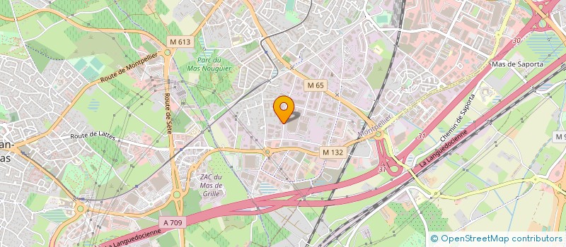 localisation de l'entreprise SPORT'PRO à MONTPELLIER