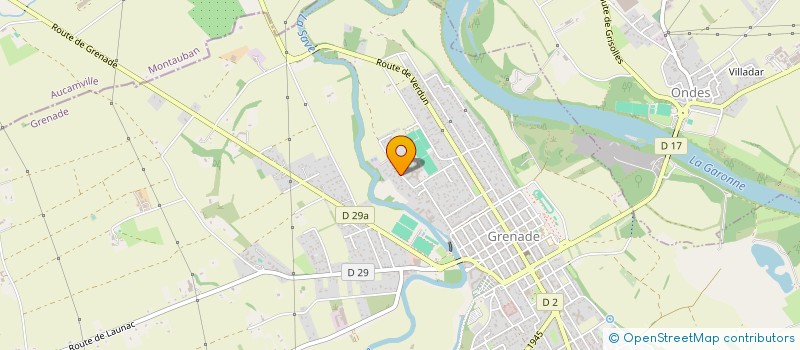 localisation de l'entreprise SPORT QUILLES SAVE ET GARONNE à GRENADE