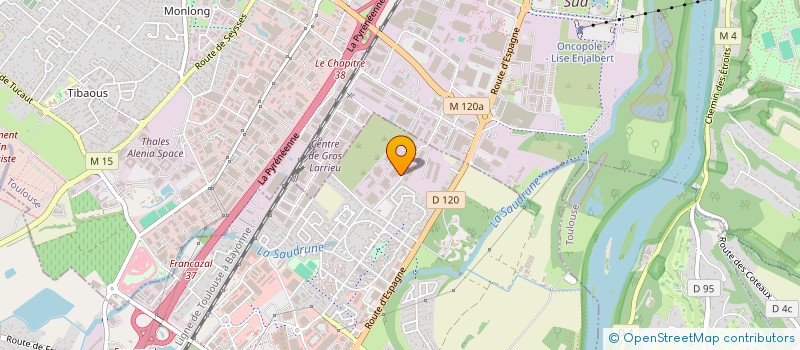 localisation de l'entreprise SPORT'R 31  PORTET-SUR-GARONNE