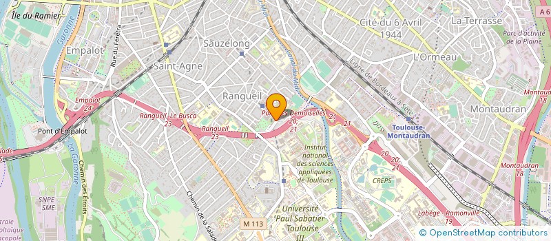 localisation de l'entreprise SPORT RESSOURCE ACADEMY à TOULOUSE