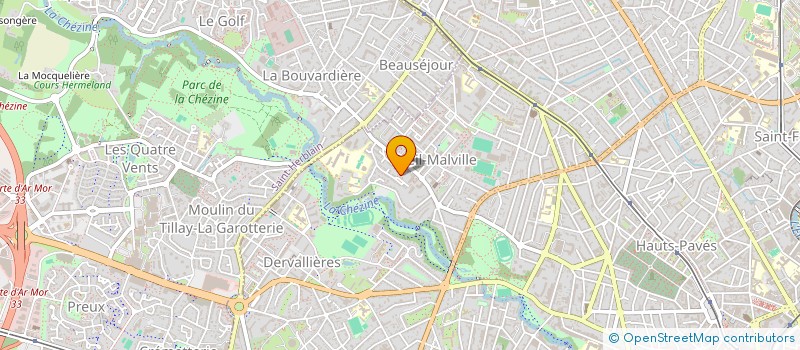 localisation de l'entreprise SPORT'S TAKE CARE à NANTES