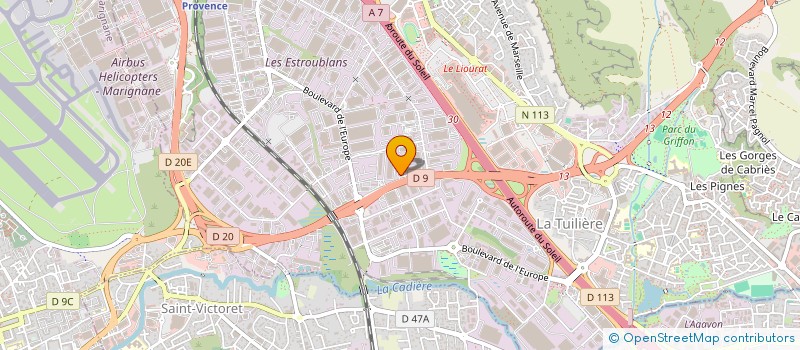 localisation de l'entreprise SPORT'S TIME à VITROLLES