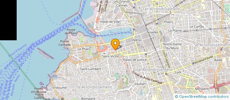 localisation de l'entreprise SPORT - SANTE - BEAUTE - STAR FITNESS à MARSEILLE