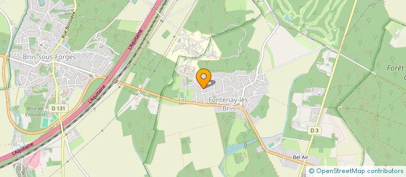 localisation de l'entreprise SPORT-SANTE-BLIGNY à BRIIS-SOUS-FORGES