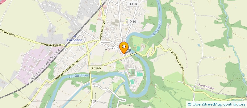 localisation de l'entreprise SPORT SANTE JEAN JO  CARBONNE