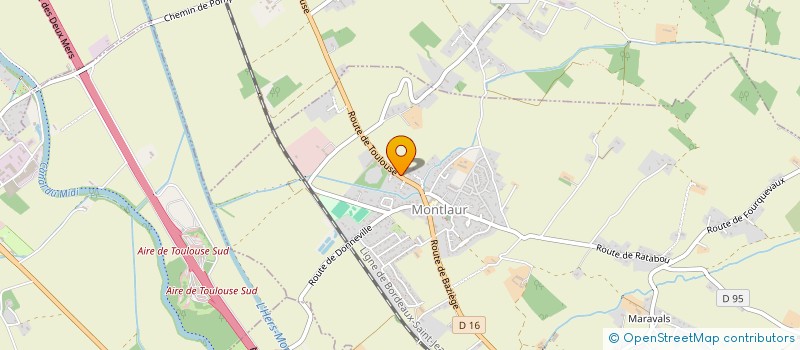 localisation de l'entreprise SPORT&SANTE MATHILDE  MONTLAUR