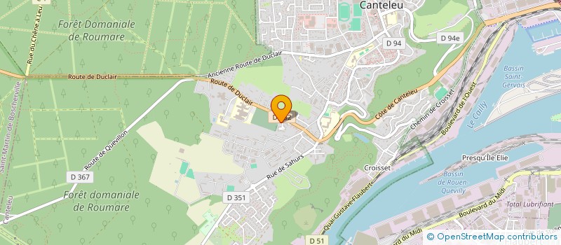 localisation de l'entreprise SPORT-SANTE NO LIMIT  CANTELEU