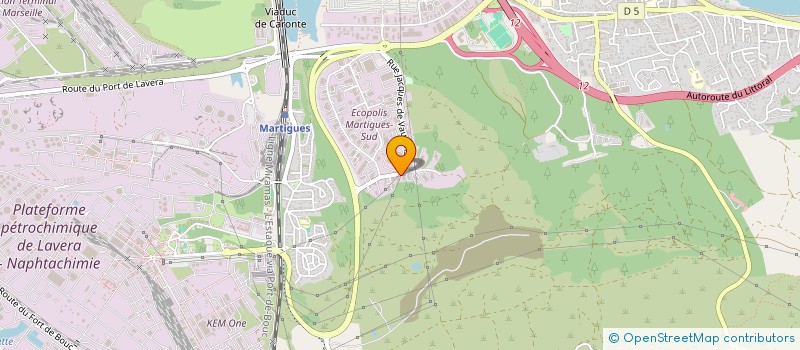 localisation de l'entreprise SPORT SANTE PERFORMANCE  MARTIGUES