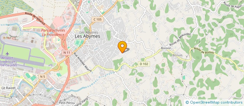 localisation de l'entreprise SPORT-SANTE SOLUTION à LES ABYMES