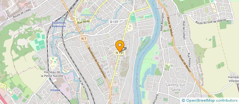 localisation de l'entreprise SPORT SAVOIR PARTAGE à CORBEIL-ESSONNES