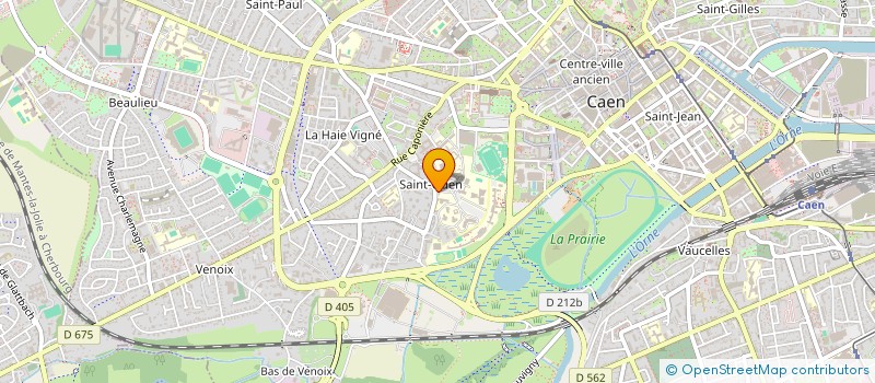localisation de l'entreprise SPORT SENTEZ VOUS BIEN à CAEN