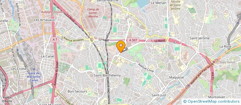 localisation de l'entreprise SPORT SHOP à MARSEILLE