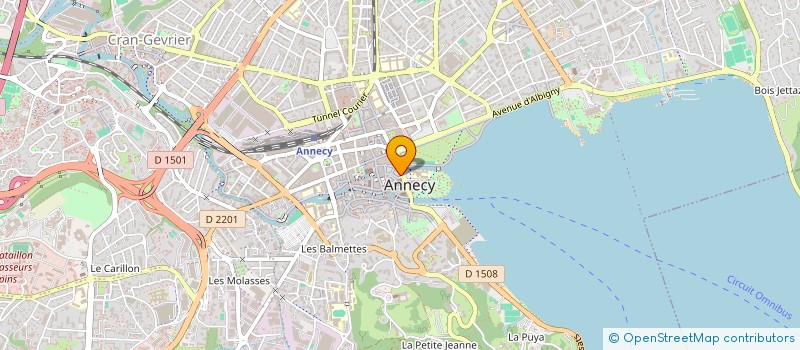localisation de l'entreprise SPORT SOLUTIONS à ANNECY