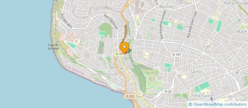 localisation de l'entreprise SPORT TO BE NORMANDIE  SAINTE-ADRESSE