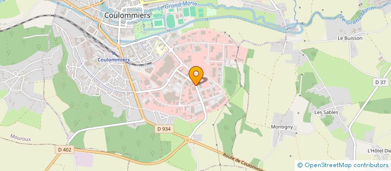 localisation de l'entreprise SPORT TONIC à COULOMMIERS