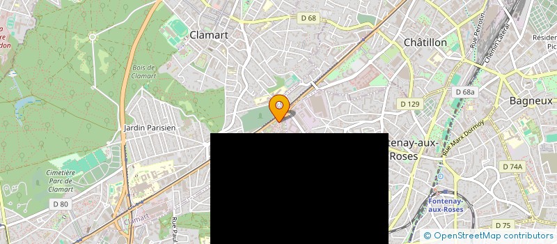 localisation de l'entreprise SPORT UNIVERSEL CLAMART à CLAMART