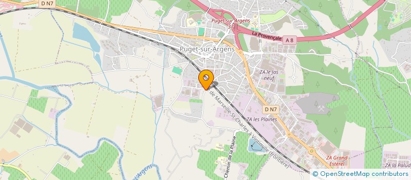 localisation de l'entreprise SPORT VAR EDITION  PUGET-SUR-ARGENS