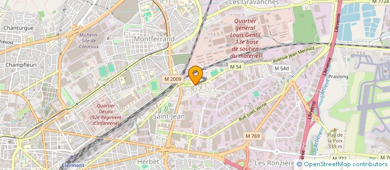 localisation de l'entreprise SPORT VIP  CLERMONT-FERRAND