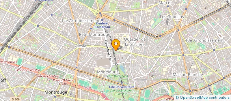 localisation de l'entreprise SPORT VISION  PARIS