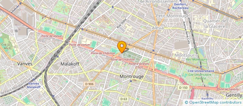 localisation de l'entreprise SPORT VOYAGES INTERNATIONAL FEDERATION  PARIS