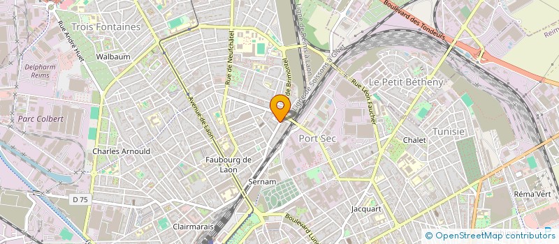 localisation de l'entreprise SPORT4ALL  REIMS