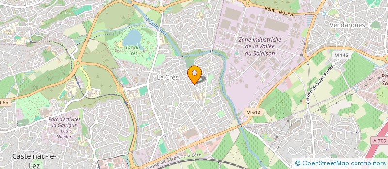 localisation de l'entreprise SPORTACUS à LE CRES