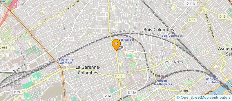 localisation de l'entreprise SPORTBOOSTER à LA GARENNE-COLOMBES
