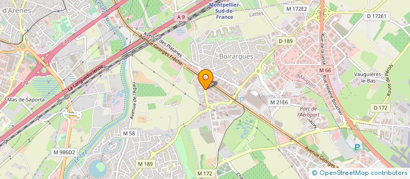 localisation de l'entreprise SPORTCOL à LATTES
