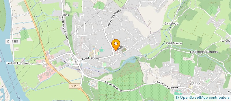 localisation de l'entreprise SPORTDBAZZ à LATRESNE