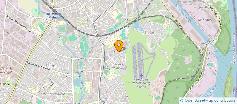 localisation de l'entreprise SPORTECK SOLUTIONS à STRASBOURG