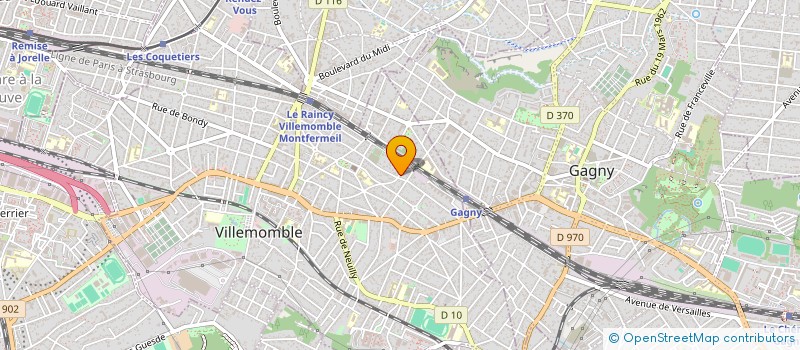 localisation de l'entreprise SPORTEI à VILLEMOMBLE