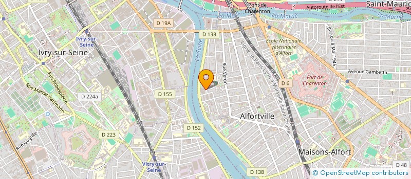 localisation de l'entreprise SPORTERHAPPY à ALFORTVILLE