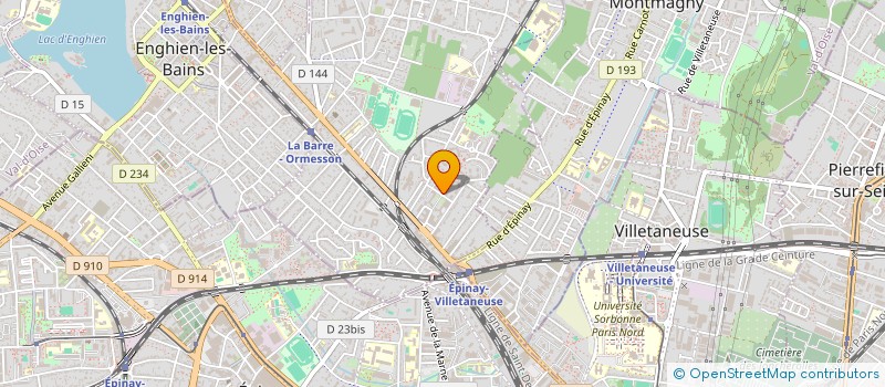 localisation de l'entreprise SPORTERRE  DEUIL-LA-BARRE