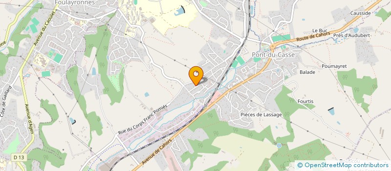 localisation de l'entreprise SPORTEZ VOUS BIEN 47  PONT-DU-CASSE