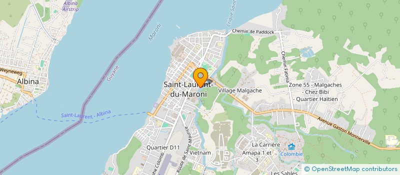 localisation de l'entreprise SPORTEZ VOUS BIEN  SAINT-LAURENT-DU-MARONI