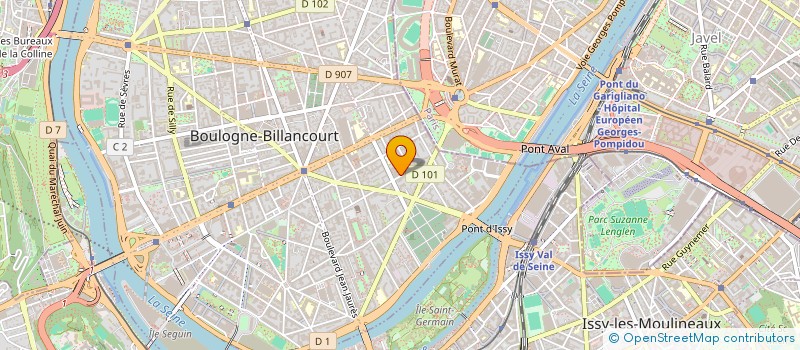 localisation de l'entreprise SPORTFIVE EMEA APAC SAS à BOULOGNE-BILLANCOURT