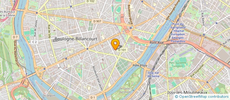 localisation de l'entreprise SPORTFIVE FRANCE ACTIVATION à BOULOGNE-BILLANCOURT