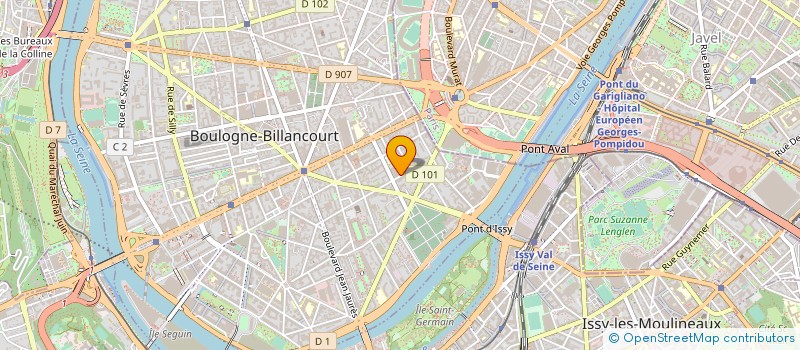 localisation de l'entreprise SPORTFIVE FRANCE MEDIA SOLUTIONS à BOULOGNE-BILLANCOURT