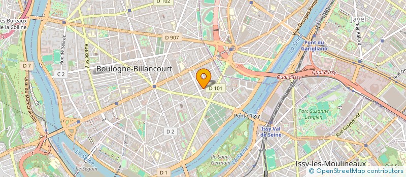 localisation de l'entreprise SPORTFIVE MIDDLE EAST & AFRICA à BOULOGNE-BILLANCOURT