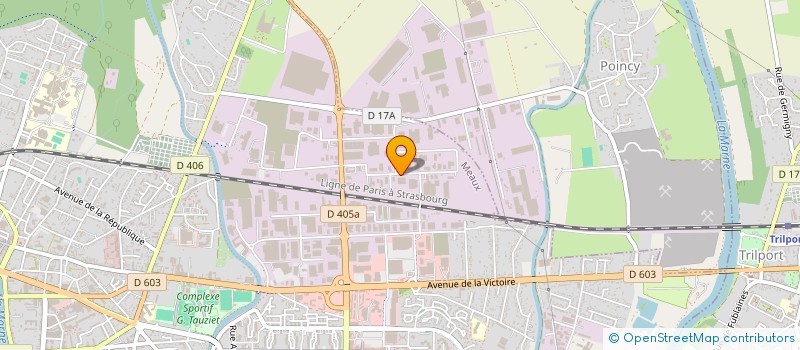 localisation de l'entreprise SPORTGO à MEAUX