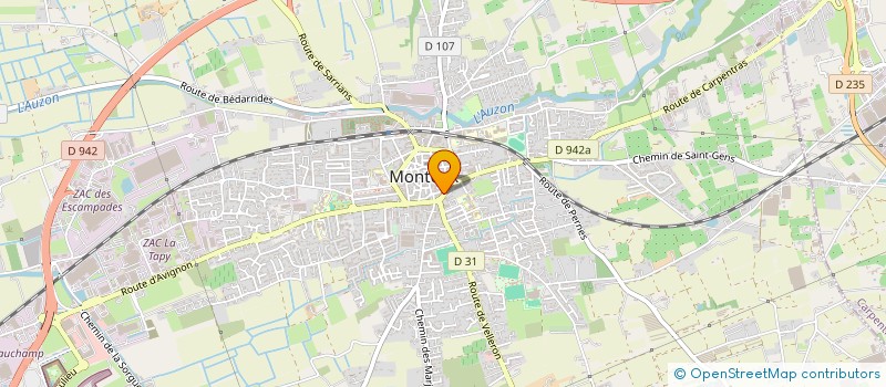 localisation de l'entreprise SPORTHERA  MONTEUX