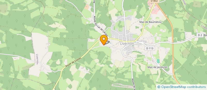 localisation de l'entreprise SPORTIF CONSULTING  LIVERNON