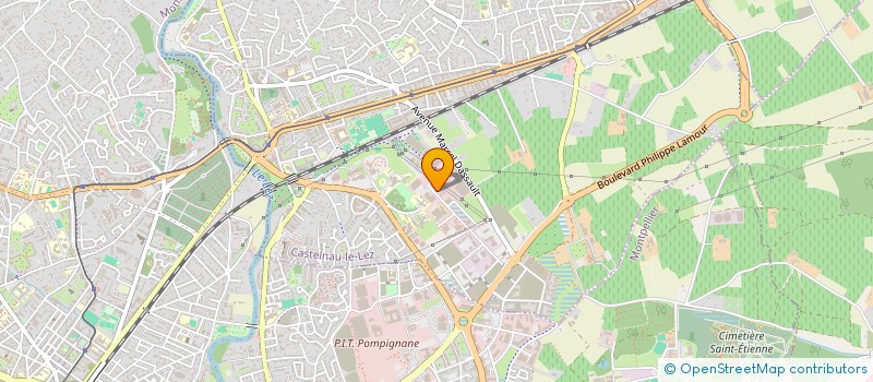 localisation de l'entreprise SPORTIFORME  CASTELNAU-LE-LEZ