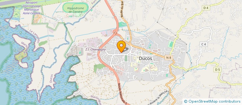 localisation de l'entreprise SPORTIFS DE DUCOS  DUCOS
