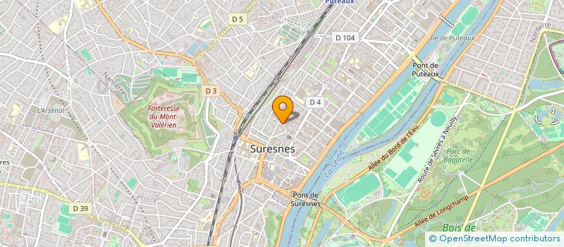 localisation de l'entreprise SPORTIM à LEVALLOIS-PERRET