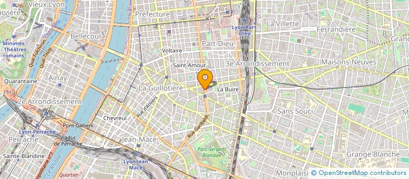 localisation de l'entreprise SPORTIN' GONES  LYON